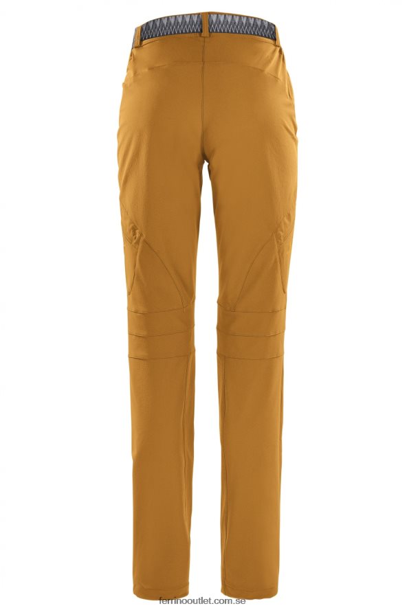 kvinnor Ferrino 0200JT362 senap hervey vinterbyxor kvinna senap