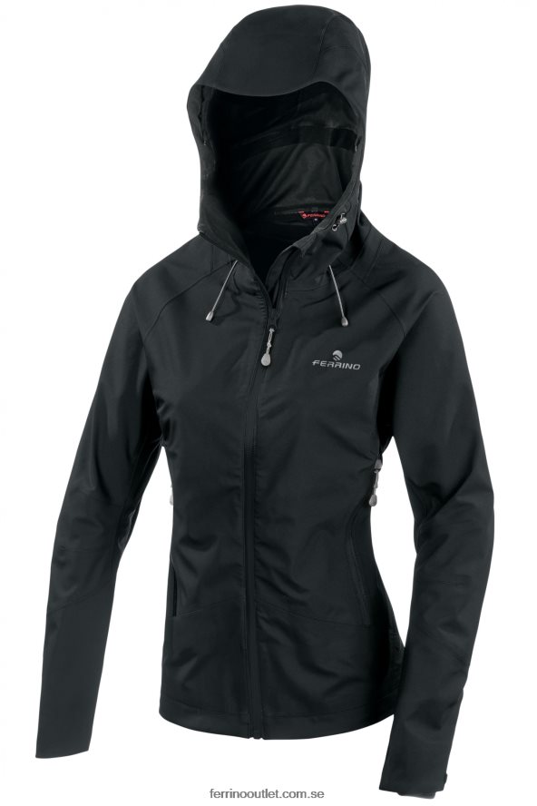 kvinnor Ferrino 0200JT297 svart valdez jacka s kvinna svart
