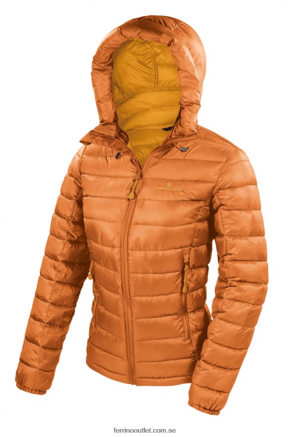 kvinnor Ferrino 0200JT305 mörk orange viedma jacka kvinna mörkorange