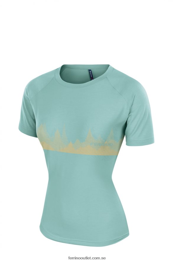 kvinnor Ferrino 0200JT321 ljus himmel coruel t-shirt kvinna ljus himmel