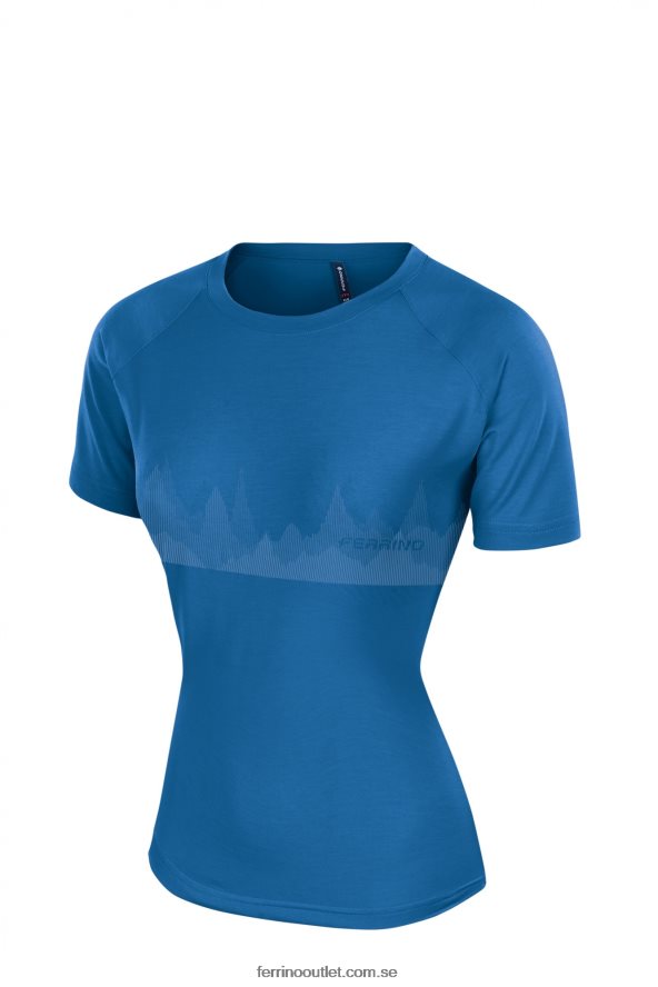 kvinnor Ferrino 0200JT322 ljusblå coruel t-shirt kvinna ljusblå