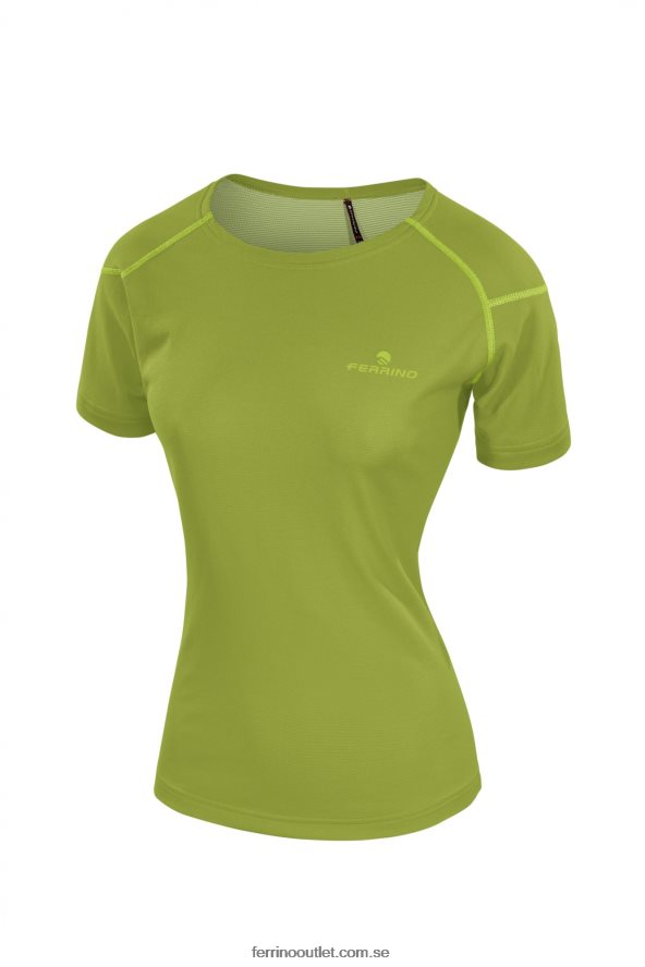 kvinnor Ferrino 0200JT323 salviagrön kasai t-shirt kvinna salvia grön