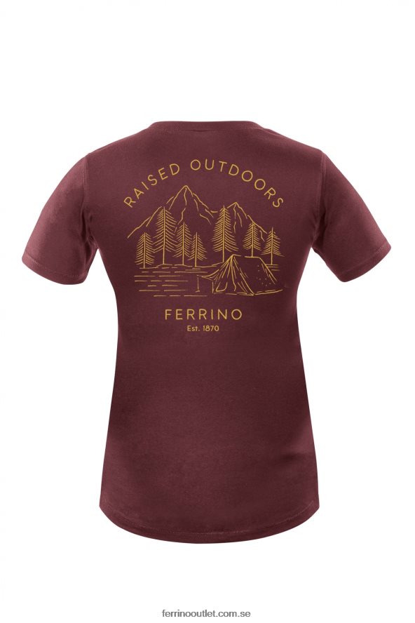 kvinnor Ferrino 0200JT335 cordovan retro t kvinna cordovan