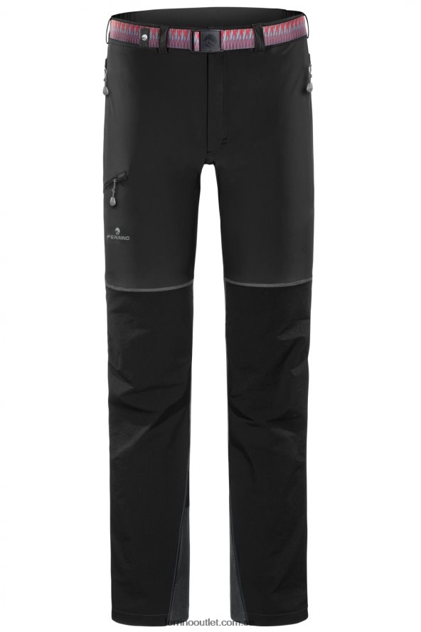 män Ferrino 0200JT190 svart monviso byxor man svart