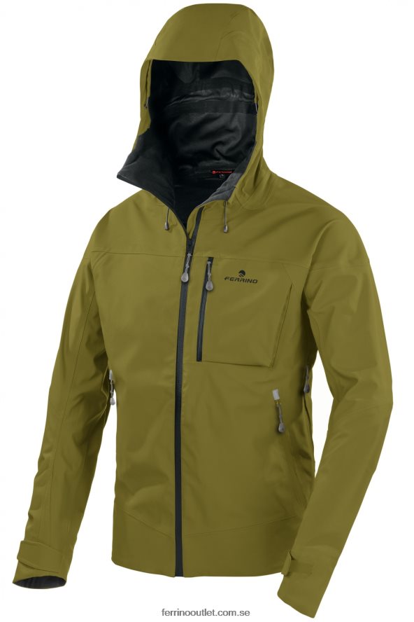 män Ferrino 0200JT137 Moss grön valdez jacka s man mossgrön