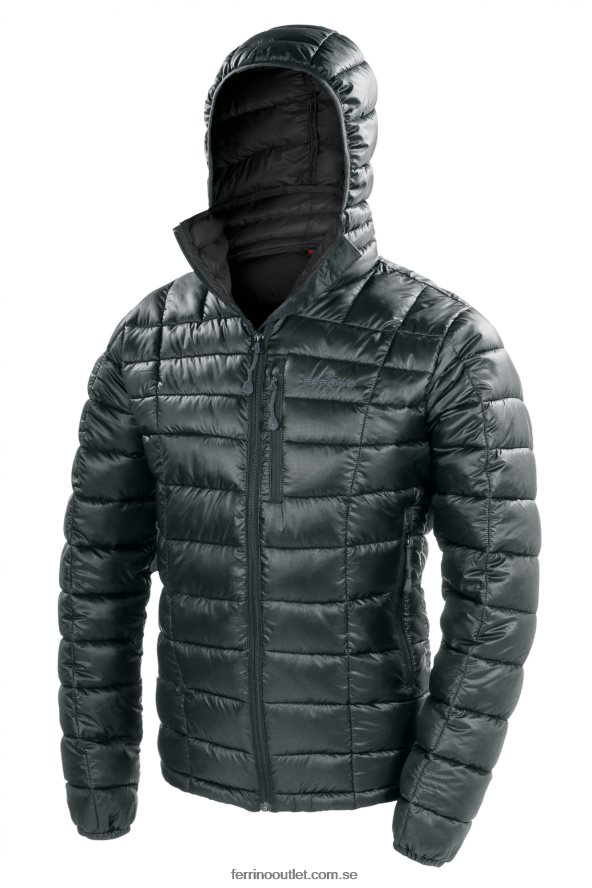män Ferrino 0200JT147 svart viedma jacka man svart