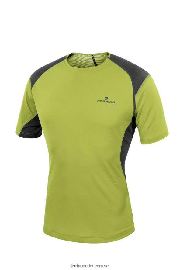 män Ferrino 0200JT168 surt grönt ollomont t-shirt man syragrön