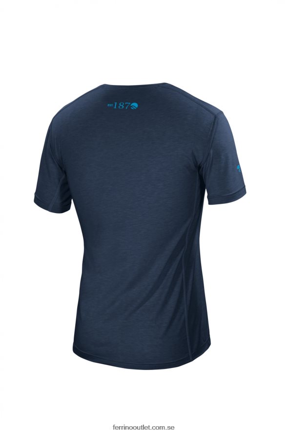 män Ferrino 0200JT171 mörkblå coruel t-shirt man mörkblå