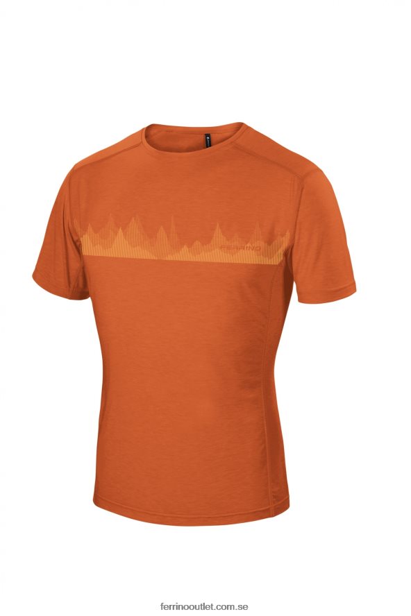 män Ferrino 0200JT173 varm apelsin coruel t-shirt man varm orange