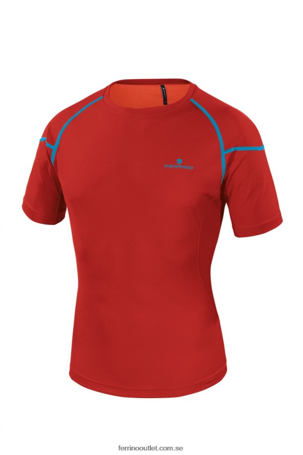 män Ferrino 0200JT174 mörkröd kasai t-shirt man mörkröd