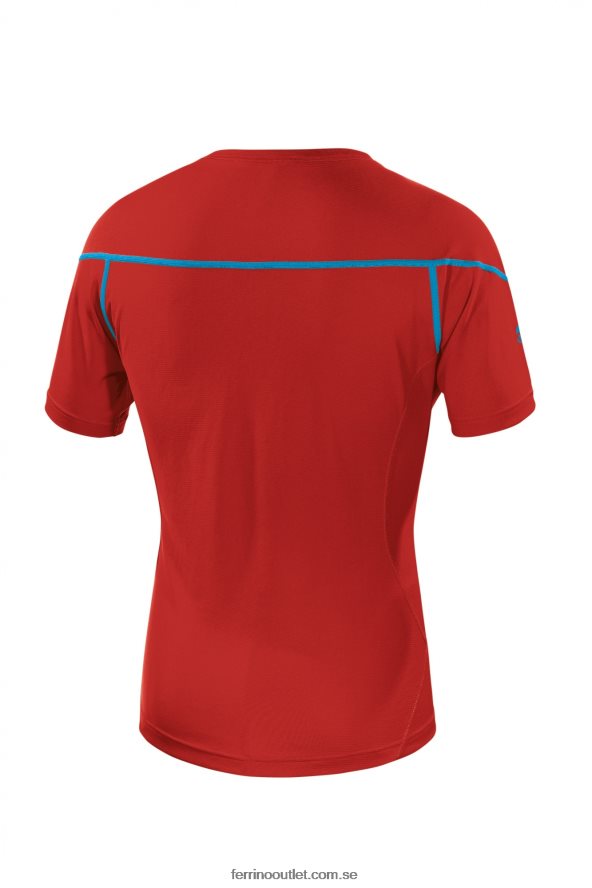 män Ferrino 0200JT174 mörkröd kasai t-shirt man mörkröd
