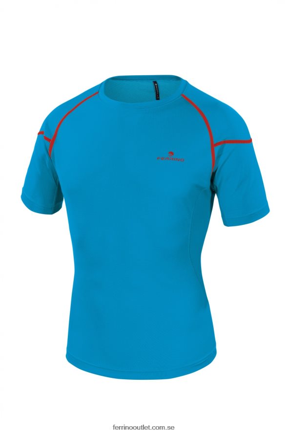 män Ferrino 0200JT176 djup himmel kasai t-shirt man deep sky