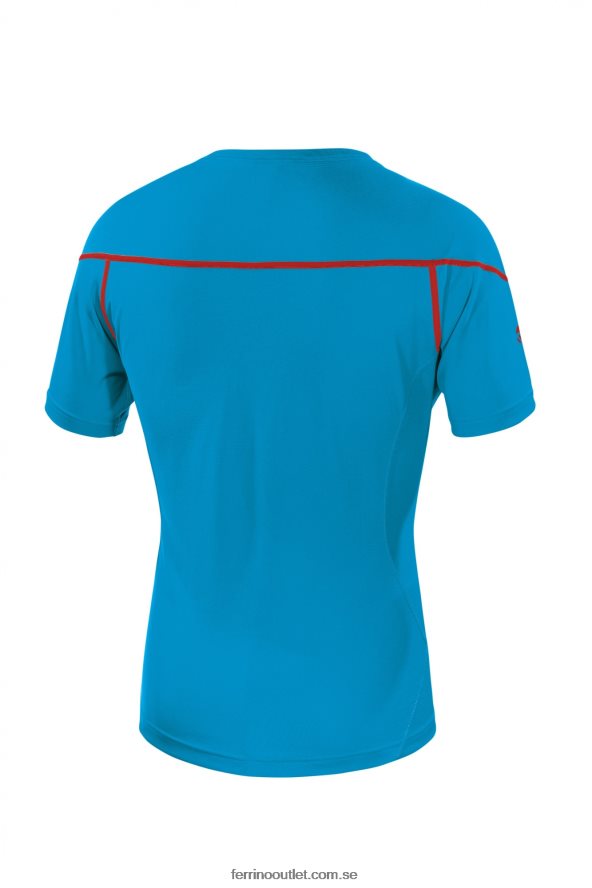 män Ferrino 0200JT176 djup himmel kasai t-shirt man deep sky