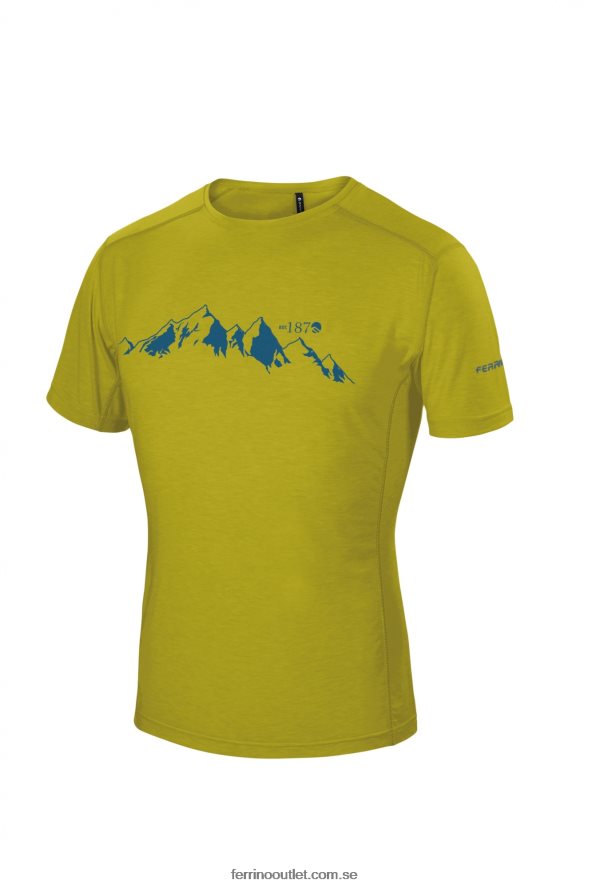 män Ferrino 0200JT177 citronell yoho t-shirt man citronelle