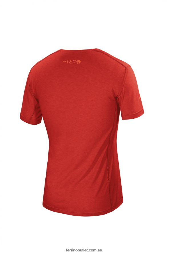 män Ferrino 0200JT178 mörkröd yoho t-shirt man mörkröd