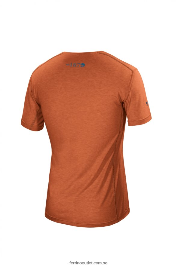 män Ferrino 0200JT180 mörk orange yoho t-shirt man mörk orange