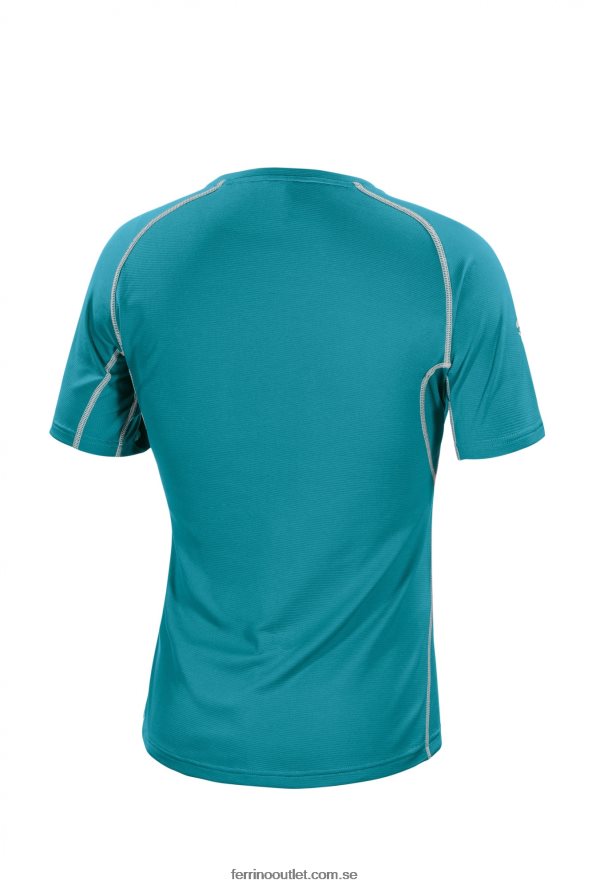män Ferrino 0200JT182 korallblått jaspis t-shirt man korallblå
