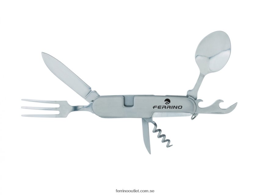 unisex- Ferrino 0200JT663kniv med bestickset