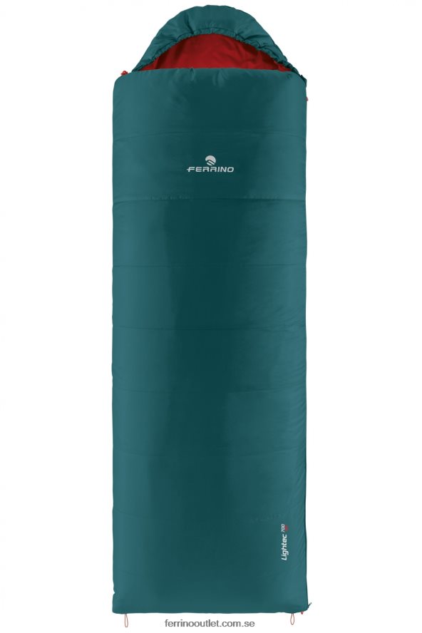 unisex- Ferrino 0200JT381 zip letf grön sovsäck lightech 700 kvm zip letf grön