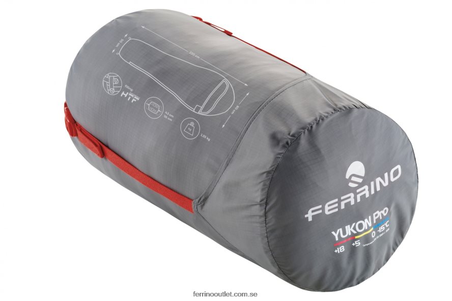 unisex- Ferrino 0200JT389sovsäck yukon pro