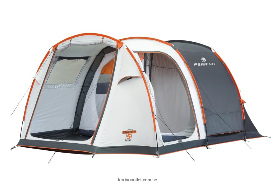 unisex- Ferrino 0200JT492tält chanty 5 deluxe vit